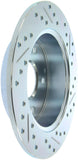 StopTech Select Sport Drilled &amp; Slotted Rotor - Rear Right - 227.40042R