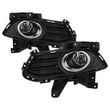 Spyder 13-16 Ford Fusion OEM Fog Lights w/Switch & Cover - Clear (FL-FFUS13-C) - 5085009