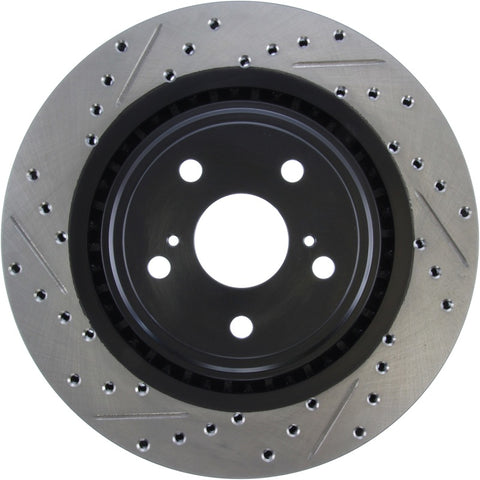 StopTech Sport Drilled & Slotted Rotor - Front Right - 127.44158R