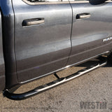 Westin 19-20 Ram 1500 Crew Cab E-Series 3 Nerf Step Bars - Black - 23-4085