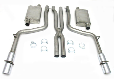 JBA 05-10 Chrysler/Dodge Cars 5.7L 409SS Dual Rear Exit Cat-Back Exhaust - 40-1600