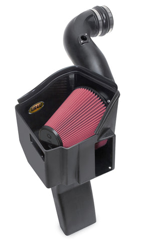 Airaid 07-10 Chevrolet/GMC Duamax LMM 6.6L DSL MXP Intake System w/ Tube (Dry / Red Media) - 201-219