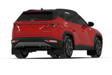 Rally Armor 2022 Hyundai Tucson Black UR Mud Flap w/ Red Logo - MF75-UR-BLK-RD