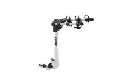 Thule Helium Pro 3 - Hanging Hitch Bike Rack w/HitchSwitch Tilt-Down (Up to 3 Bikes) - Silver - 9043PRO