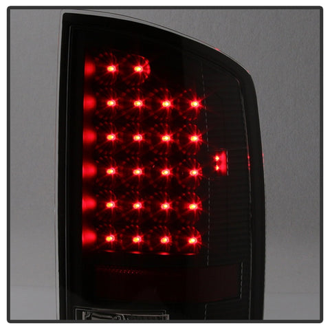 Xtune Dodge Ram 02-06 1500 / Ram 2500/3500 03-06 LED Tail Light Black ALT-JH-DR02-LED-BK - 5072979