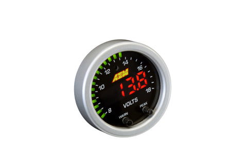 AEM X-Series 8-18V Volt Gauge - 30-0303