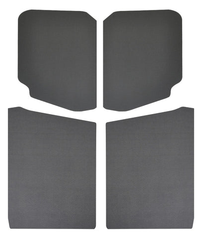 DEI 18-23 Jeep Wrangler JL 2-Door Boom Mat Headliner - 5 Piece - Gray Leather Look - 50191