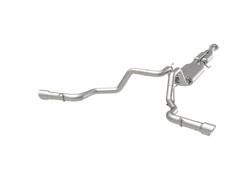 Kooks 2021+ Ford F150 2.7/3.5/5.0L 3in Dual Cat-Back Side Exit Exhaust w/Polished Tips - 13704230