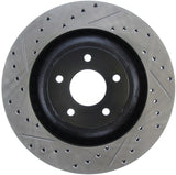 StopTech Slotted & Drilled Sport Brake Rotor - 127.63072R