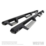 Westin 2020 Chevy Silverado 2500/3500 Crew Cab (6.5ft Bed) HDX W2W Nerf Step Bars - Textured Black - 56-5347652