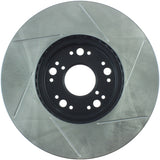 StopTech Power Slot 93-05 Lexus GS Series / 00-05 IS300 / 93-94 LS Series Front Right Slotted Rotor - 126.44083SR