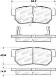 StopTech Street Select Brake Pads - 305.08130