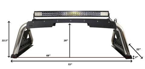 Go Rhino 07-20 Toyota Tundra Sport Bar 2.0 (Full Size) - SS - 911000PS