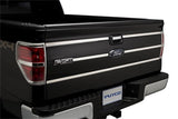 Putco 09-14 Ford F-150 - SS Tailgate Accent - 6pcs (3 Horizontal Lines) Tailgate Accents - 402702