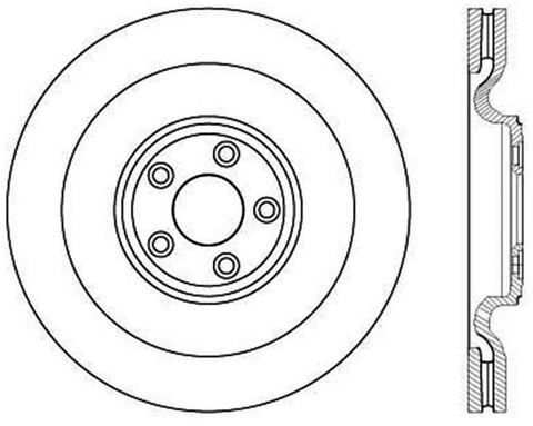 StopTech Slotted Sport Brake Rotor - 126.20031SL