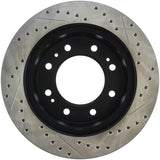 StopTech Slotted & Drilled Sport Brake Rotor - 127.66074R