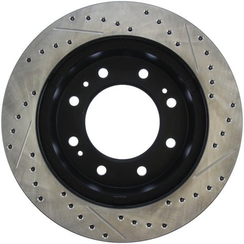 StopTech Slotted & Drilled Sport Brake Rotor - 127.66074R