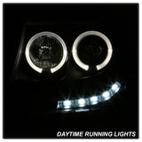 Spyder Chevy Suburban 1500 07-14 Projector Headlights LED Halo LED All Black PRO-YD-CSUB07-HL-BKV2 - 5085979