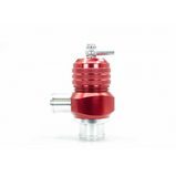 Turbo XS 15-21 Subaru WRX Recirculating Bypass Valve Type XS - Red/Silver - W15-XS-RBV-RS