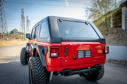 DV8 Offroad 2018+ Jeep Wrangler JL Unlimited Fastback Hard Top - HTJLFB-B