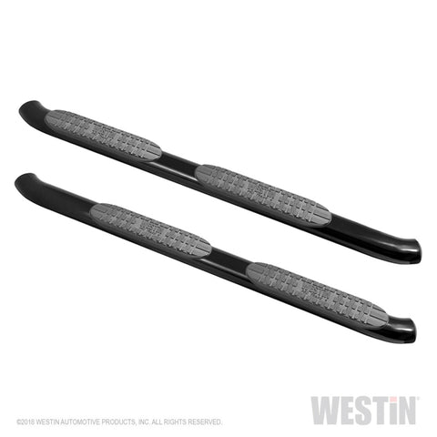 Westin 18-20 Jeep Wrangler JL Unlimited 4DR PRO TRAXX 4 Oval Nerf Step Bars - Textured Black - 21-24065