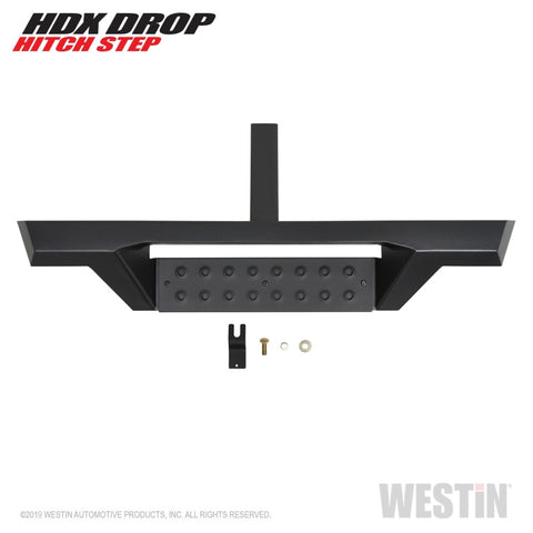 Westin HDX Drop Hitch Step 34in Step 2in Receiver - Textured Black - 56-10015