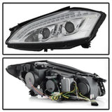 Spyder Mercedes W221 S Class 07-09 Headlights - HID Model Only - Chrome PRO-YD-MBW22107-HID-DRL-C - 5083906