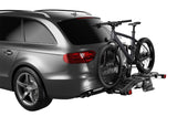 Thule EasyFold XT 2 - Fully Foldable Platform Hitch Bike Rack (Up to 2 Bikes) - Black/Silver - 903202