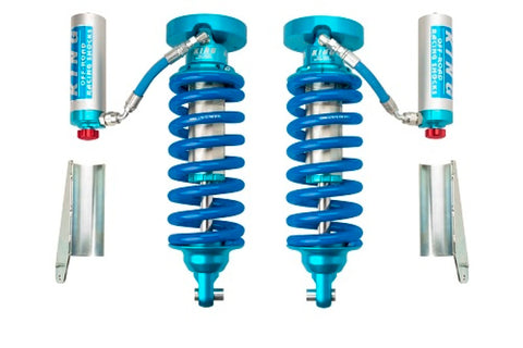 King Shocks 2010+ Nissan Patrol Y62 Front 2.5 Dia Remote Reservoir Coilover w/Adjuster (Pair) - 25001-323A