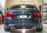 AWE Tuning BMW F10 M5 Touring Edition Axle-Back Exhaust Chrome Silver Tips - 3015-42062
