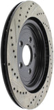 StopTech Slotted & Drilled Sport Brake Rotor - 127.65137L