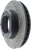 StopTech Slotted & Drilled Sport Brake Rotor - 127.44086L