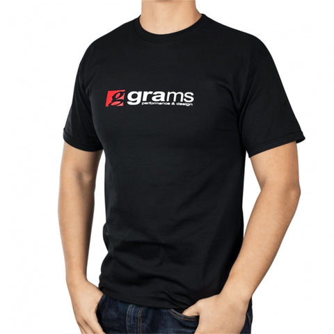 Grams Performance and Design Logo Black T-Shirt - M - G35-99-6010