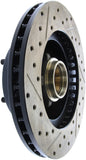 StopTech Slotted & Drilled Sport Brake Rotor - 127.62000L