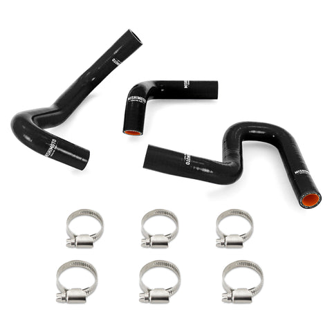 Mishimoto 96-02 4Runner 3.4L Silicone Heater Hose Kit (w/o Rear Heater) Blk - MMHOSE-4RUN34-96HHBK