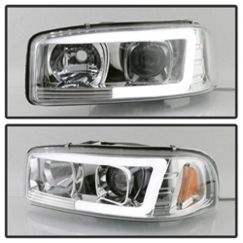 Spyder GMC Sierra 1500/2500/3500 99-06 V2 Projector Headlights - DRL - Chrome PRO-YD-CDE00V2-LB-C - 5084620