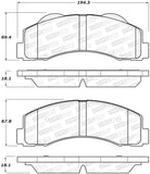 StopTech Performance 10-14 Ford F-150 Front Brake Pads - 309.14140