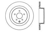 StopTech Drilled Sport Brake Rotor - 128.42093L