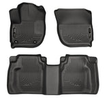 Husky Liners 15 Honda Fit Weatherbeater Black Front and Second Seat Floor Liners - 99491