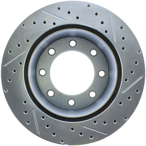 StopTech Select Sport Drilled & Slotted Rotor - Front Left - 227.65113R