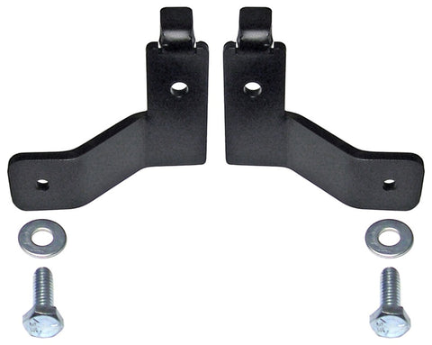 RockJock JK Brake Line Relocation Bracket Kit Front - CE-9807FBLBK