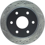 StopTech Slotted & Drilled Sport Brake Rotor - 127.66041R