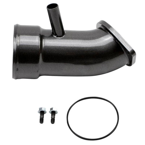 Wehrli 17-19 Chevrolet 6.6L L5P Duramax 3.5in Intake Horn w/PCV Port - Flat Black - WCF100721-FB