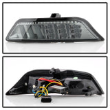 Spyder 15-16 Ford Mustang LED DRL - Smoke (CBL-YD-FM15-LED-SM) - 5082527