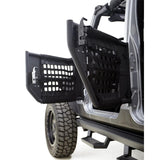 Rampage 2007-2018 Jeep Wrangler(JK) Unlimited 4-Door Tube Doors With Netting - Black - 7684