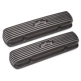 Edelbrock Valve Cover Classic Series Pontiac 1962-1979 301-455 CI V8 Black - 41303