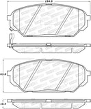 StopTech Street Brake Pads - Front - 308.13010