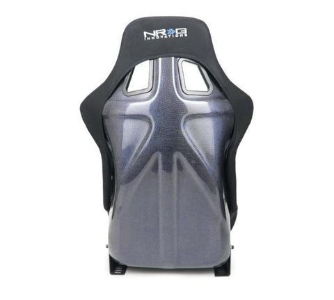 NRG Carbon Fiber Bucket Seat - Large - RSC-302CF/BL