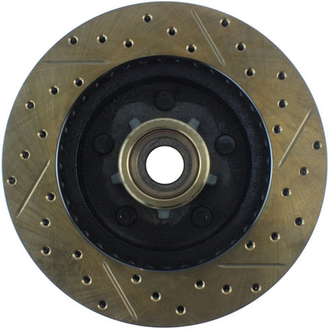 StopTech Slotted & Drilled Sport Brake Rotor - 127.66011R