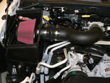 Airaid 05-06 Dodge Dakota / 06 Mitsubishi Raider 4.7L CAD Intake System w/ Tube (Dry / Red Media) - 301-175